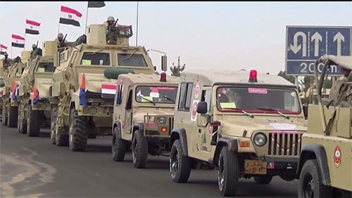 Egipto lanza una amplia operación antiterrorista en varias zonas del país